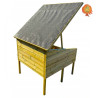 Kleintierstall Holz Satteldach Bunny