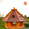 Vogelfutterhaus Holz Satteldach Meise