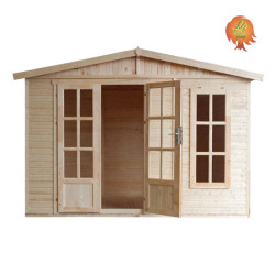 Gartenhaus Holz Satteldach Elfenatelier