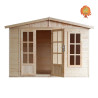 Gartenhaus Holz Satteldach Elfenatelier