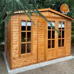 Gartenhaus Holz Satteldach Elfenatelier