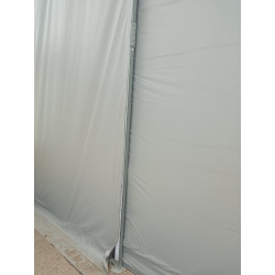 Gleittor Lagerzelt PVC Stahl Satteldach Universal