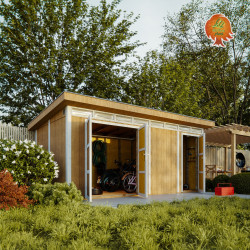 Garage Holz Standgas – Innenraum