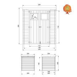 Timbela Vierkant (M309) – Ansicht 3