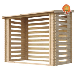 Holzlager Glutrand Konstruktion