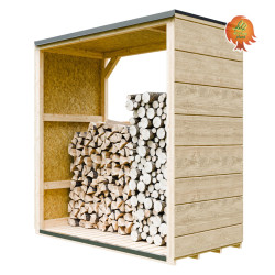Holzlager Glutnest Konstruktion