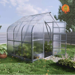 Gewächshaus Polycarbonat Stahl Gotikdach Citrin