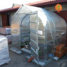Gewächshaus Polycarbonat Stahl Gotikdach Citrin
