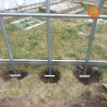 Gewächshaus Polycarbonat Stahl Gotikdach Citrin