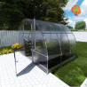 Gewächshaus Polycarbonat Stahl Runddach Jaspis
