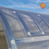 Gewächshaus Polycarbonat Stahl Runddach Turmalin