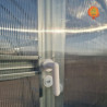 Gewächshaus Polycarbonat Stahl Runddach Turmalin