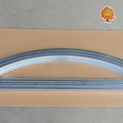 Gewächshaus Polycarbonat Stahl Runddach Topas