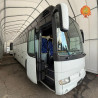 Garage PVC Stahl Runddach Parkon – Innenraum mit Reisebus