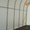 Garage PVC Stahl Runddach Parkon – Innenansicht mit Bogenkonstruktion