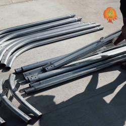 Garage PVC Stahl Runddach Parkon – Bögen aus feuerverzinktem Stahlrohr