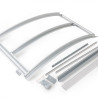 Dachluke automatisch Gewächshaus Polycarbonat Stahl Runddach Quarz – Ausführung