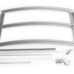 Dachluke automatisch Gewächshaus Polycarbonat Stahl Runddach Jaspis – Ausführung