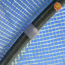 Gewächshaus Folie Stahl Runddach 2x4,5