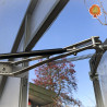 Automatischer Türöffner für Gewächshaus Polycarbon STAHL