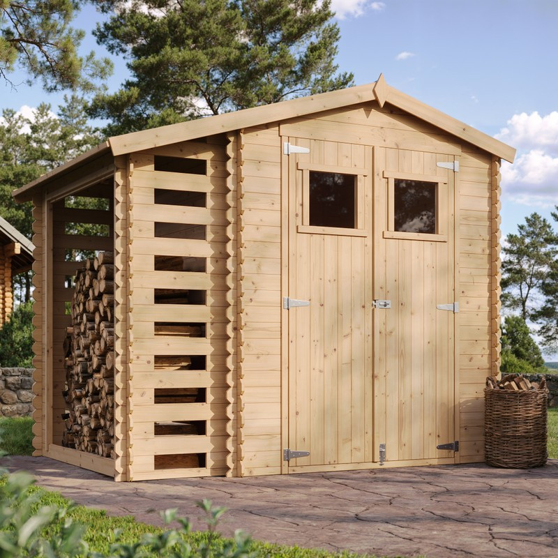 Gartenschuppen Remise – Remise, Holzkammer oder Scheitstube?