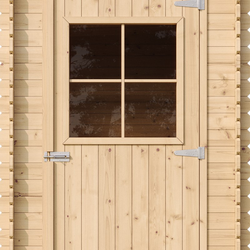 Gartenschuppen Gartenwinkel – Einzeltür 77 × 176 cm