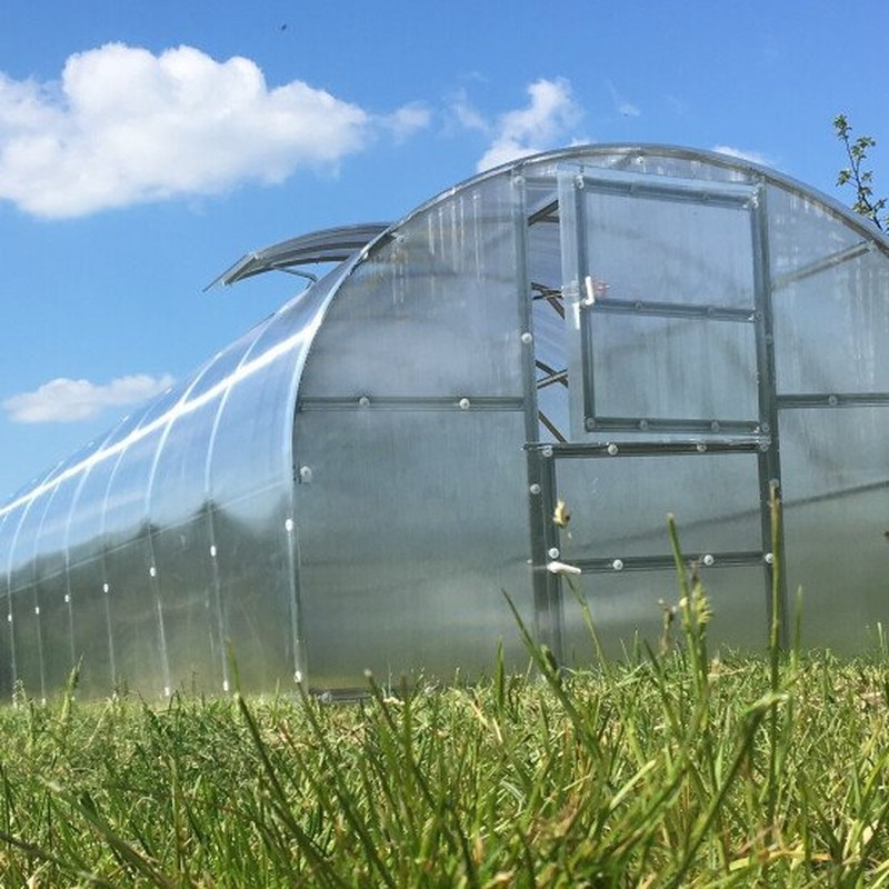 Gewächshaus Perle – Polycarbonat in 4 oder 6 mm