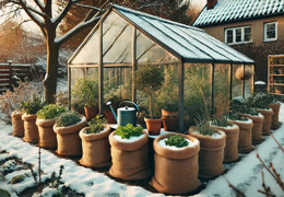 Schutzmaßnahmen für Pflanzen im Winter